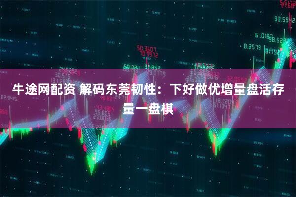 牛途网配资 解码东莞韧性:下好做优增量盘活存量一盘棋