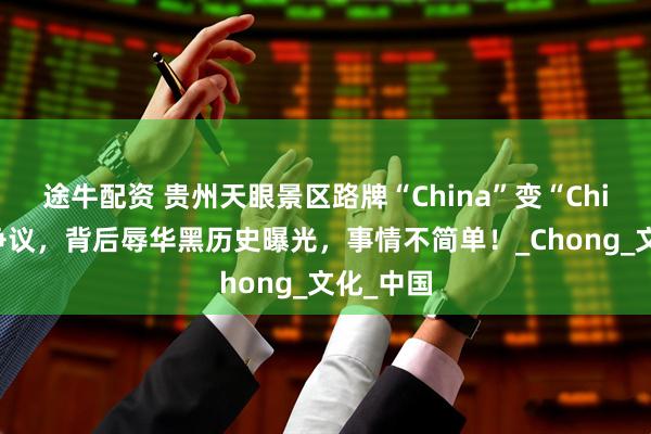 途牛配资 贵州天眼景区路牌“China”变“Ching”惹争议，背后辱华黑历史曝光，事情不简单！_Chong_文化_中国